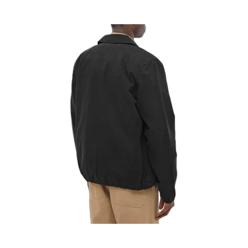 Zebra-Embroidered Organic Cotton Jacket