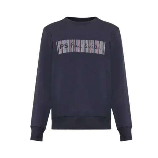 Logo Embroidered Crewneck Sweatshirt