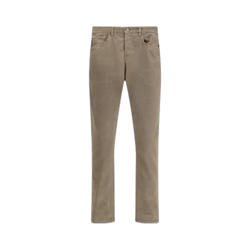 Corduroy Straight-Leg Pants
