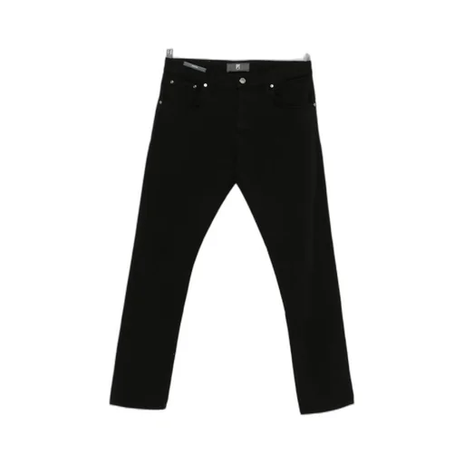 Button-Fly Cotton Jeans