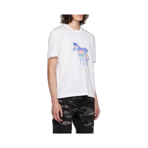 Zebra Print Crewneck T-Shirt