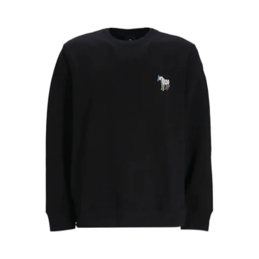 Zebra-Motif Organic-Cotton Sweatshirt