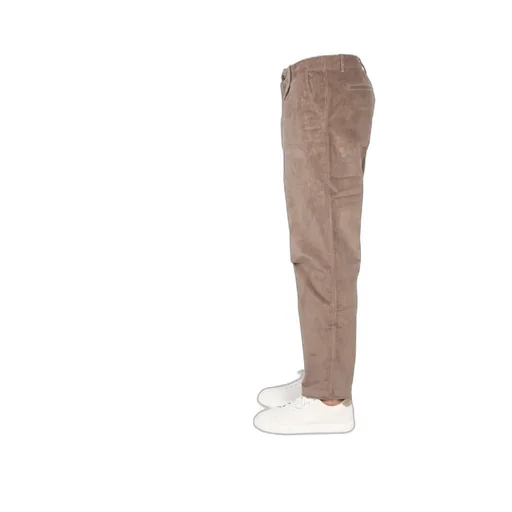 Logo Patch Velvet Pants