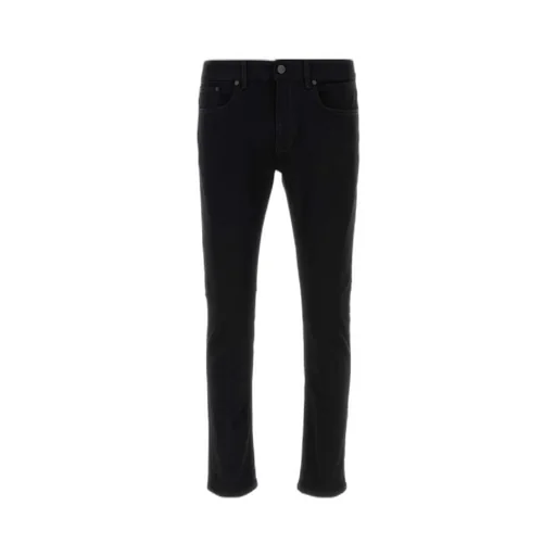 Logo Patch Skinny Cut Jeans
