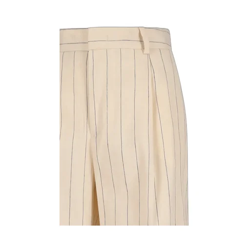 Pinstriped Trousers
