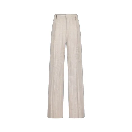Straight-Leg Casual Pants
