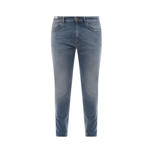 Mid-Wash Skinny Jeans