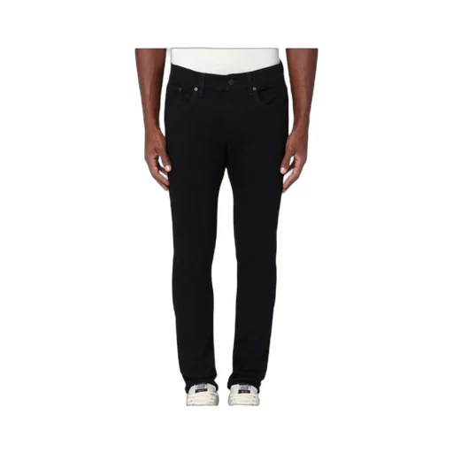 Logo Patch Skinny Cut Jeans
