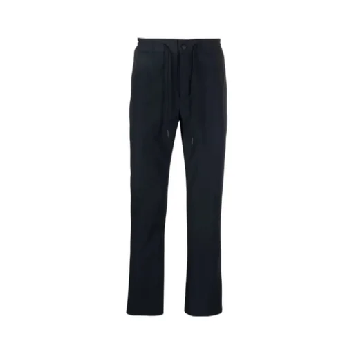 Tapered Drawstring-Waist Trousers