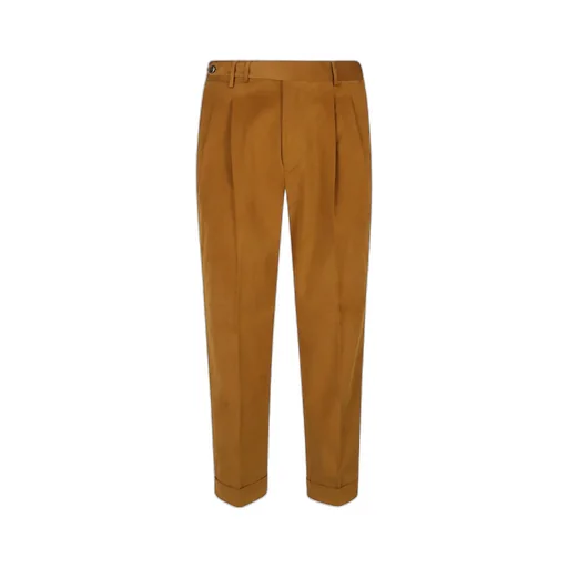 Pleated Cuffed Trousers