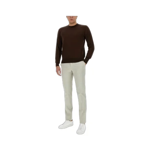 Belt-Loop Casual Pants