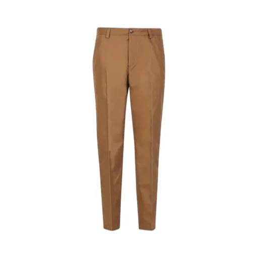 Mid-Rise Tapered-Leg Trousers