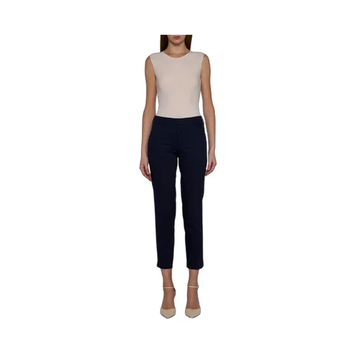 Tapered-Leg Tailored Trousers
