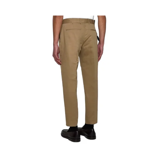 Cotton-Blend Tailored Trousers