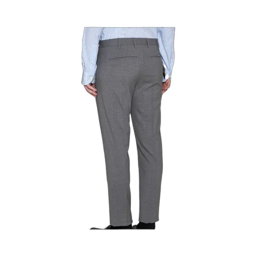 Mid-Rise Wool Tailored Trousers