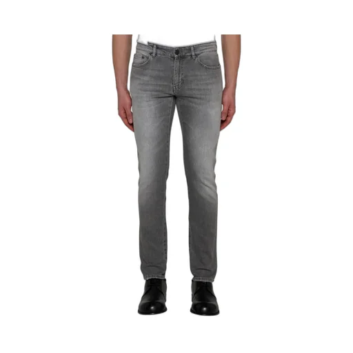 Mid-Rise Slim-Fit Jeans