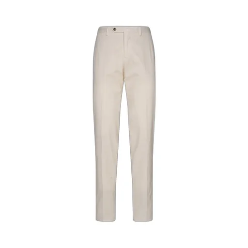 Mid-Rise Cotton Chino Trousers