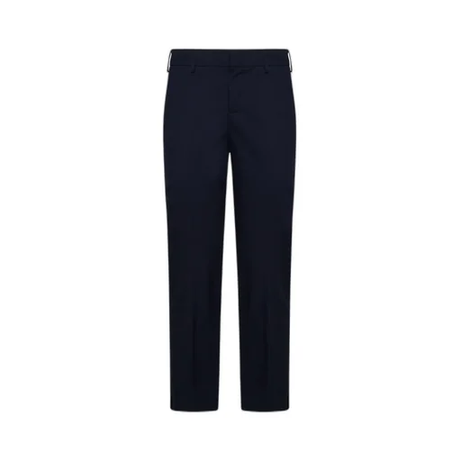 Tapered-Leg Tailored Trousers