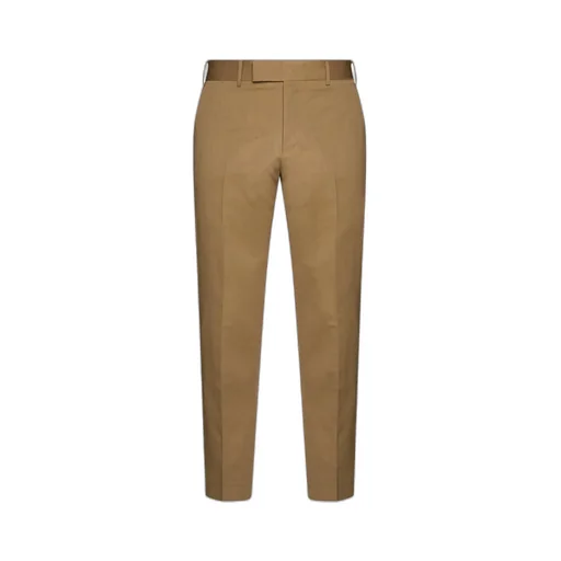 Cotton-Blend Tailored Trousers