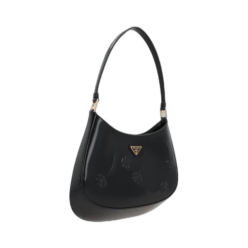 Cleo Embossed-Detail Shoulder Bag