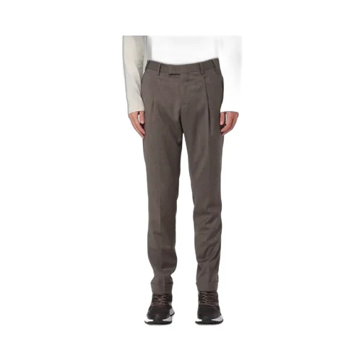 Pleat-Detail Trousers