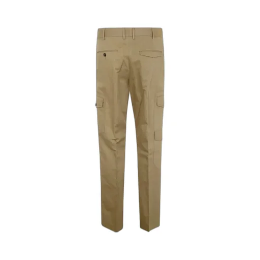 Cotton Straight-Leg Trousers