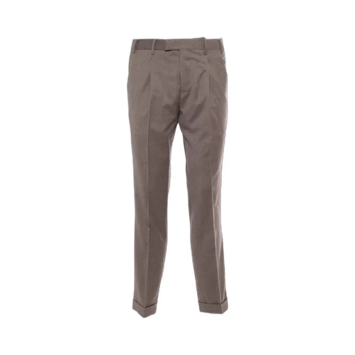 Pleat-Detail Trousers