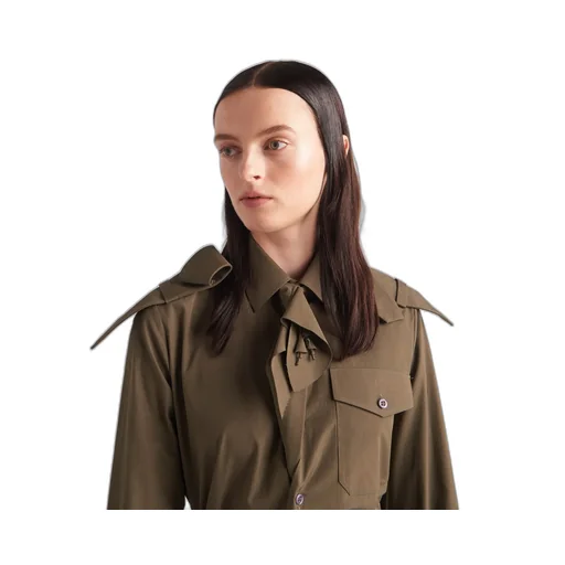 Long-Sleeved Military Shirt