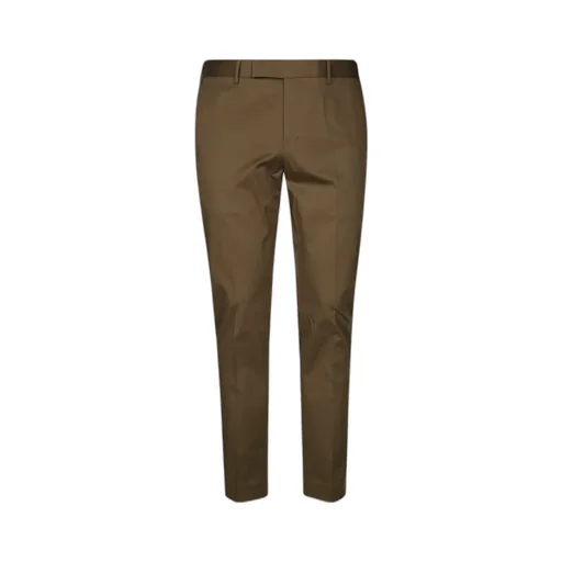 Cropped Slim-Fit Chinos