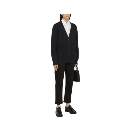 V-Neck Buttoned Cardigan