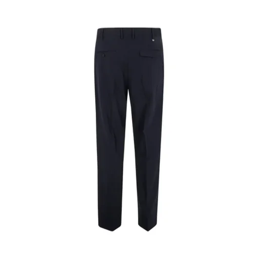 Wool Straight-Leg Trousers