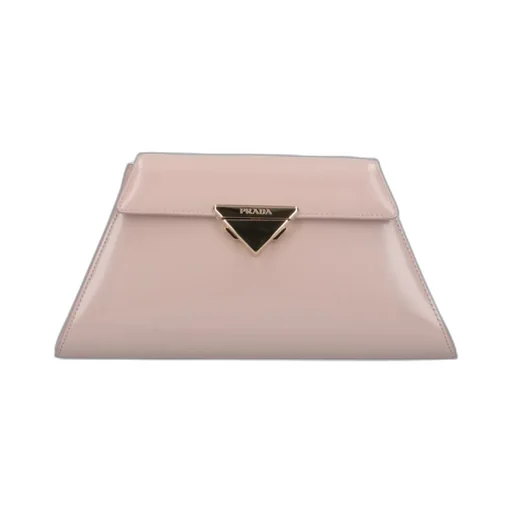 Logo-Buckle Leather Shoulder Bag
