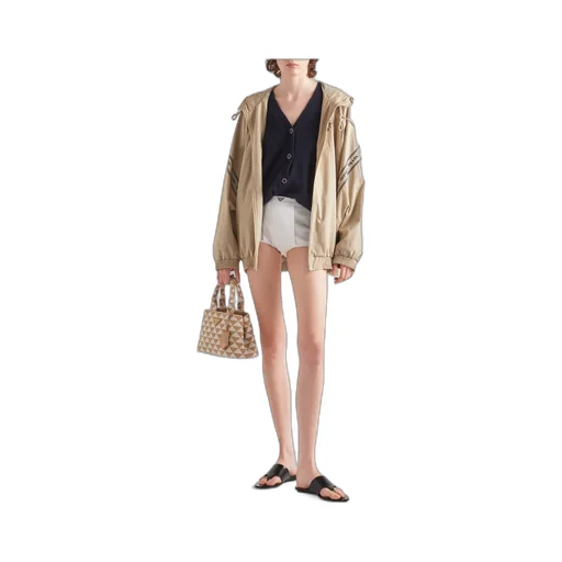 Drawstring Hooded Jacket
