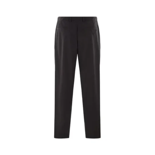 Logo-Patch Wide-Leg Tailored Trousers
