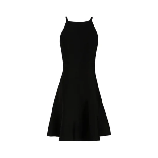 Flared Sleeveless Dress