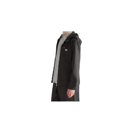 Logo Plaque Zip-Up Jacket