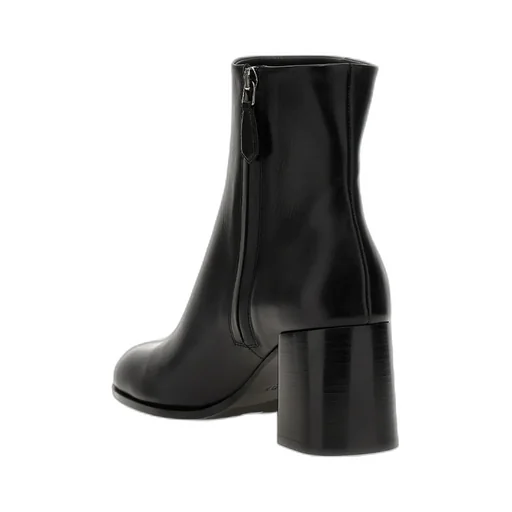 Logo-Plaque Ankle Boots