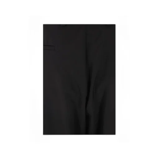 Logo-Patch Wide-Leg Tailored Trousers