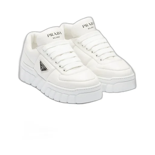 Padded Nappa Leather Sneakers