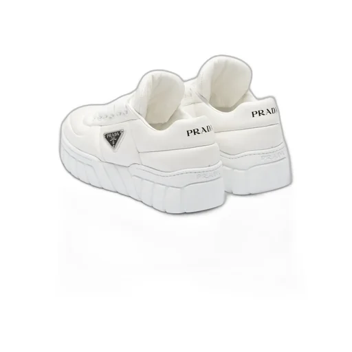 Padded Nappa Leather Sneakers