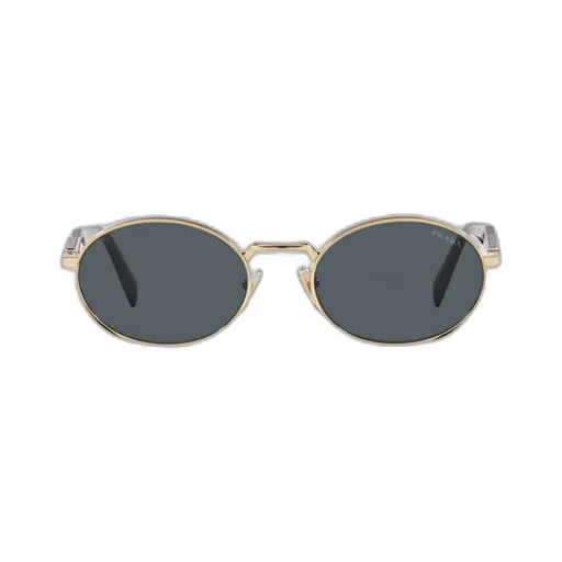 Oval-Frame Sunglasses