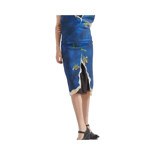 Paper-Based Printed Technical Fabric Dress