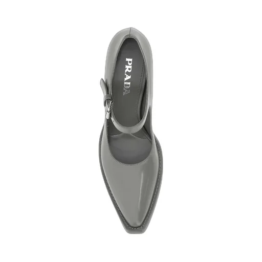 Logo Detailed Buckled Pumps