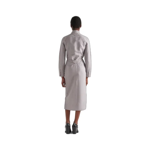 High-Waist Slim-Cut Skirt
