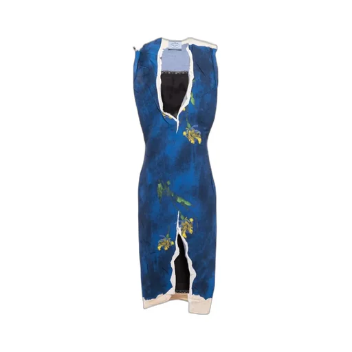 Paper-Based Printed Technical Fabric Dress