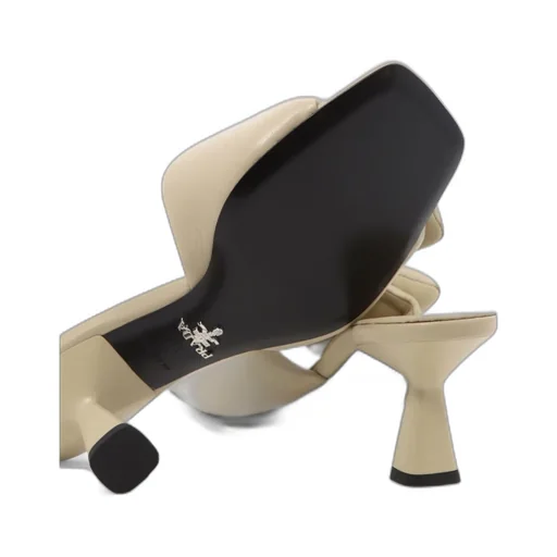 Logo High-Heeled Sandals