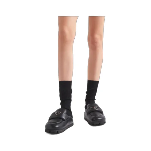 Soft Padded Nappa Leather Sabots