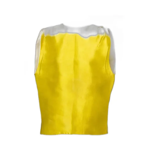 Round-Neck Satin Sleeveless Blouse