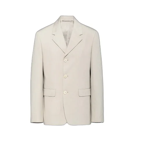 Single-Breasted Long-Sleeved Jacket