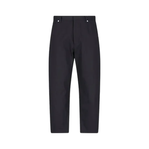 Triangle-Logo Tapered-Leg Jeans